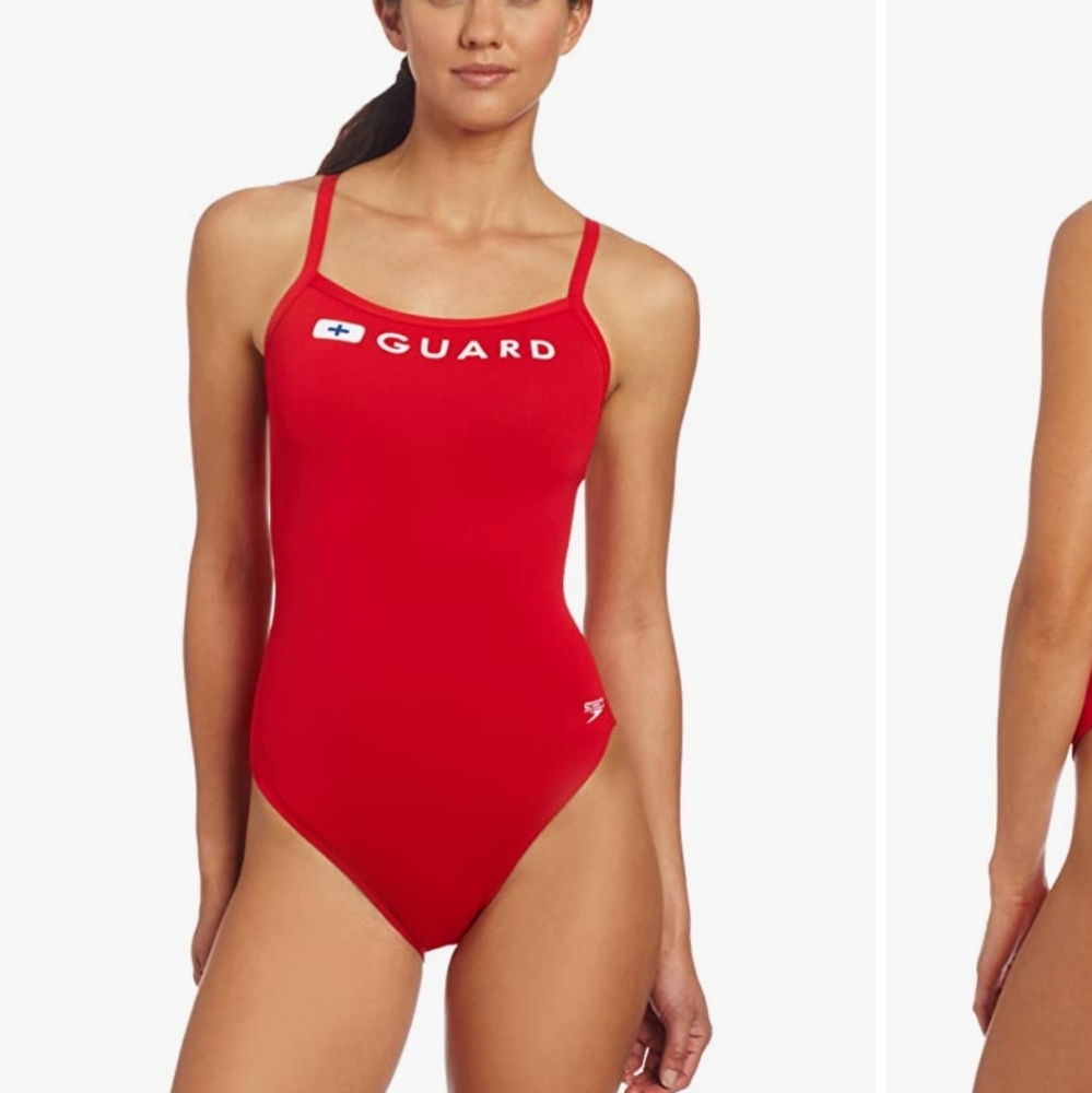 New with tags. Speedo Lifeguard one piece swimsuit
